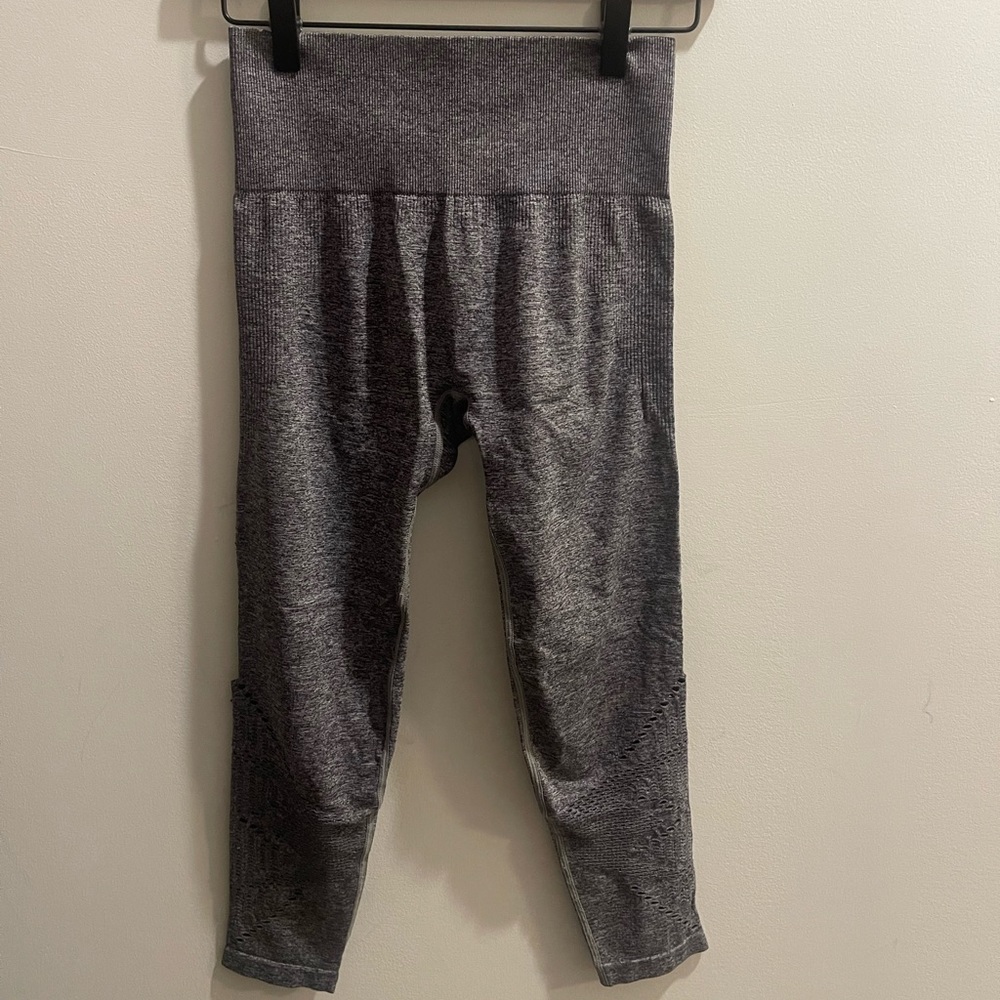 PINK High-Waisted Gray Leggings - S